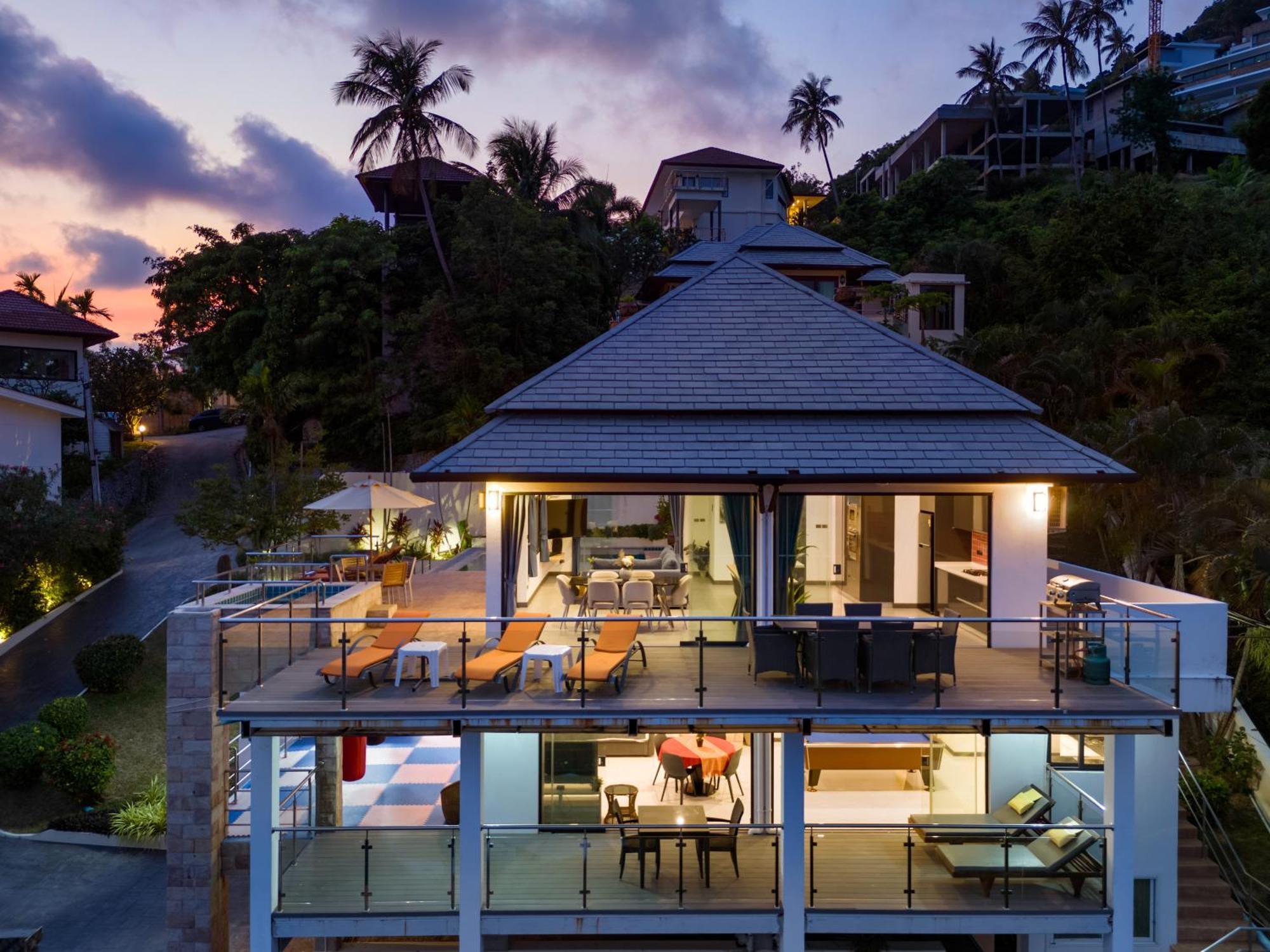 Tropical Villa 3 Lamai Beach  Exterior foto